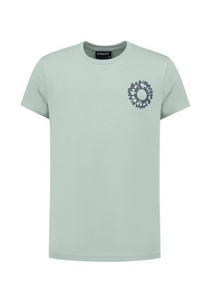 REGULAR FIT CREWNECK - T-shirt print - green
