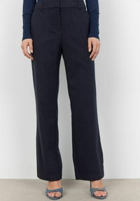 Soyaconcept SC-ISABELLE 5-B - Tygbyxor - c blue iris melange combi