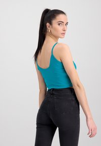Alpha Industries BASIC CROP  - Top - blue lagoon