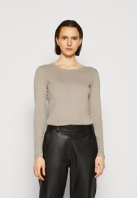 Esprit CREW - Pikkade varrukatega topp - light taupe