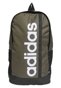 adidas Performance ESSENTIALS LINEAR - Sac à dos - olive strata/black/white