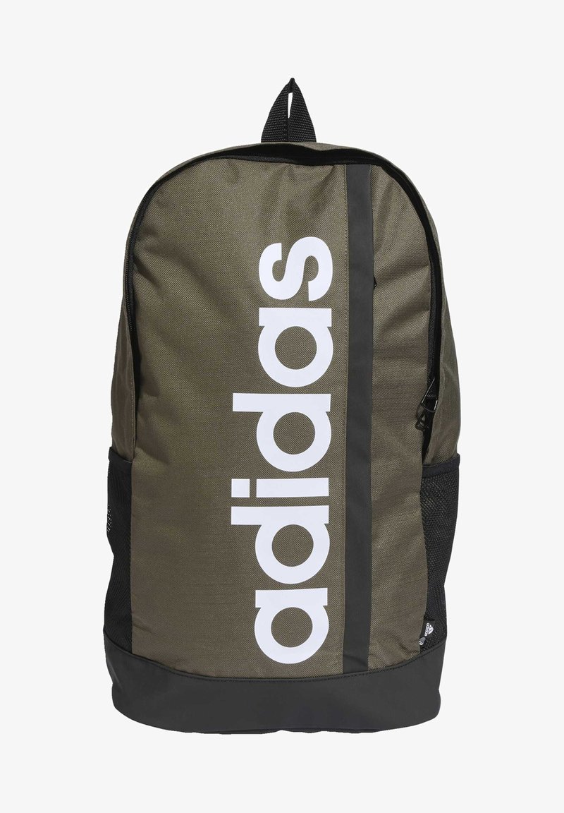 adidas Performance ESSENTIALS LINEAR - Sac à dos - olive strata/black/white