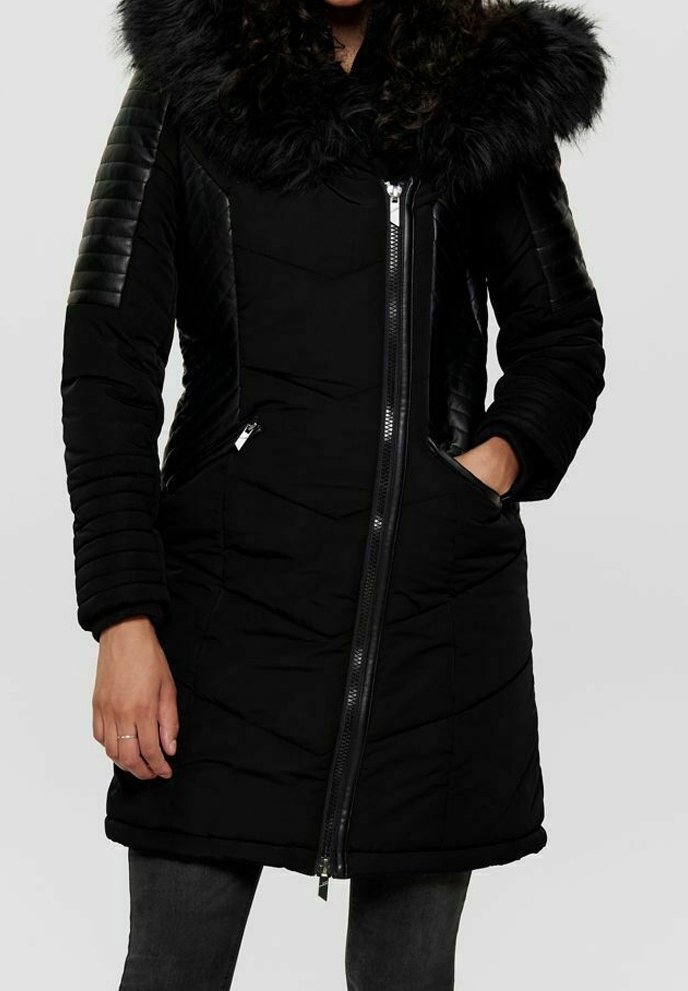 ONLY Vinterkappa /-rock - black