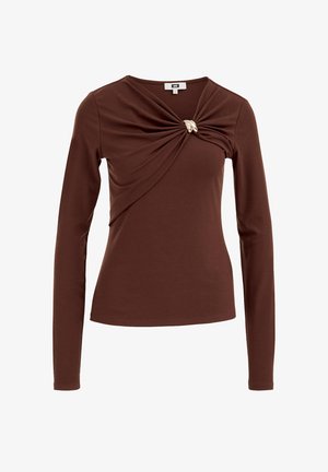 WE Fashion, WE FASHION - T-shirt à manches longues - cinnamon brown