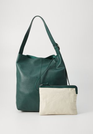GRAIN MAE BUCKLE BAG SET - Shopping bag - topiary green