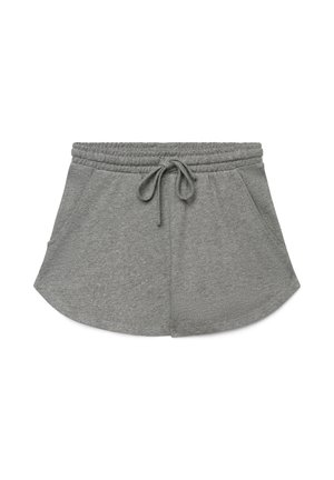 Calliope, PANTALONE GINNICO CORTO TINTA UNITA - Pantaloni sportivi - grigio scuro melange