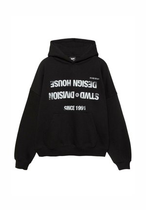 Mikina s kapucňou - black