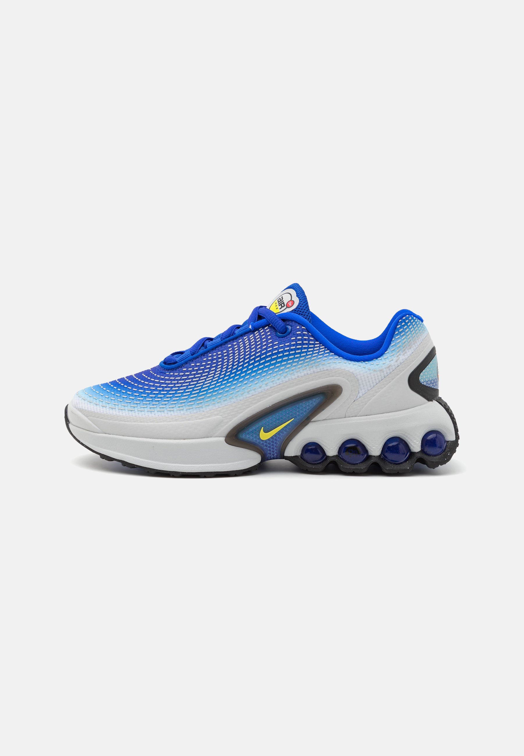 racer blue blue and yellow nike air max