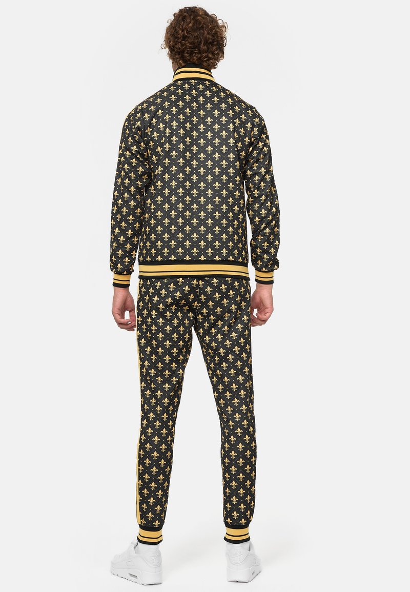 Survêtement Homme Lonsdale Bolberry - Pantalon Polaire Doux - Coupe Classique - Imprimé Bicolore - Pour Sport Ou Détente