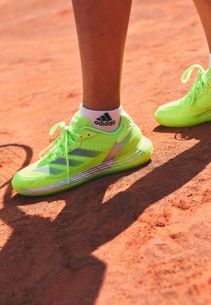 DEFIANT SPEED 2 CLAY - Tennissko til grusbane - lucid lemon