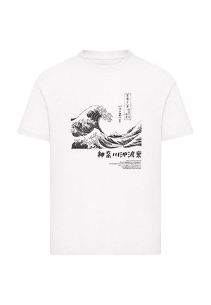 APOH - HOKUSAI MONO - T-Shirt print - white