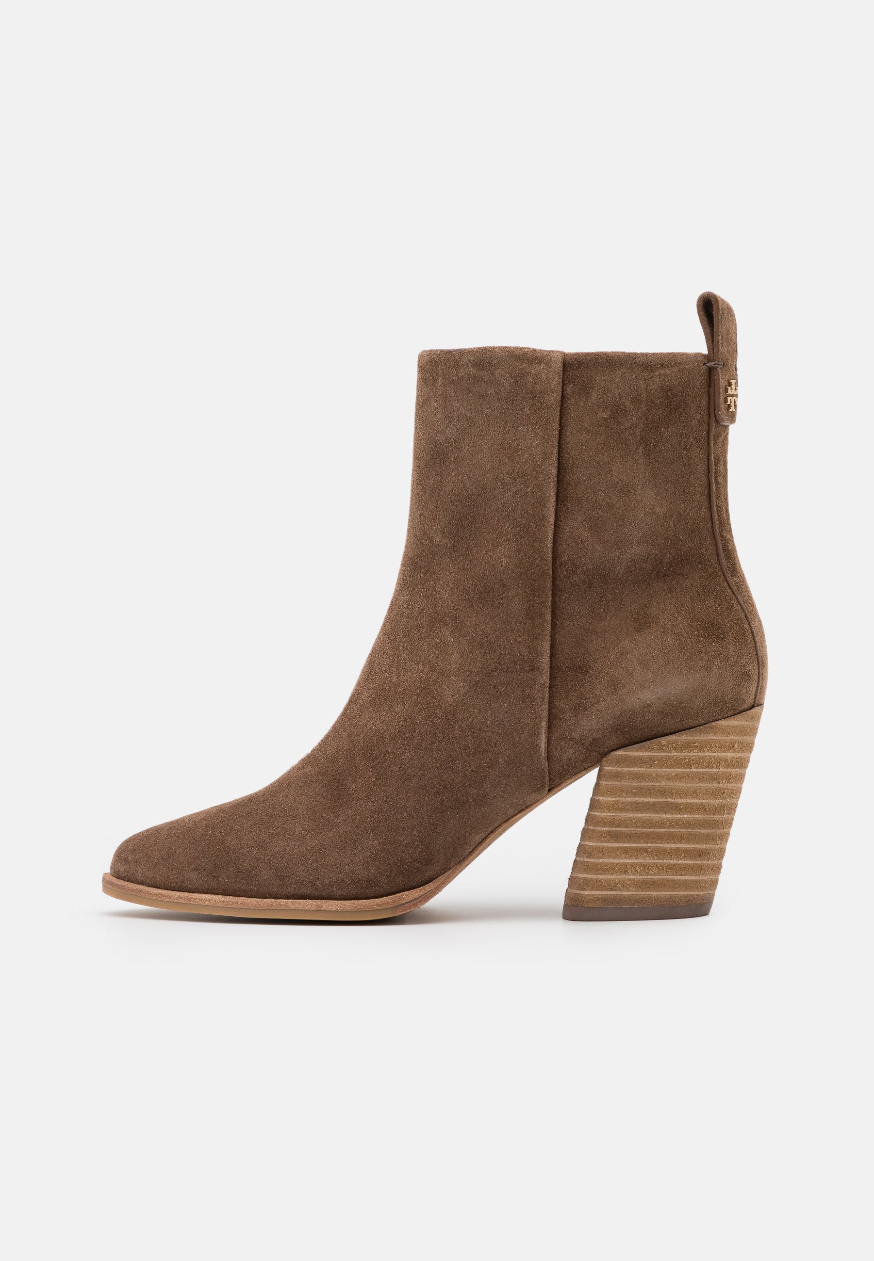 tory burch casual zip up bootie