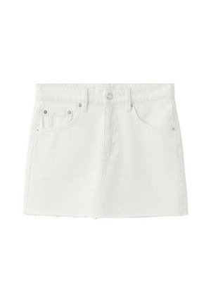 Mango, ADULT - Jupe en jean - white