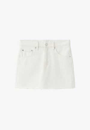Mango, ADULT - Jeansrok - white