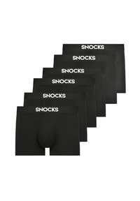 SNOCKS  6 PACK czarny