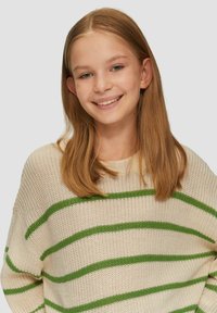 s.Oliver GERINGELTER  - Trui - helles sand