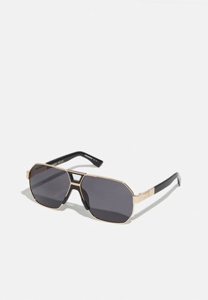 Sunglasses - gold-coloured/black