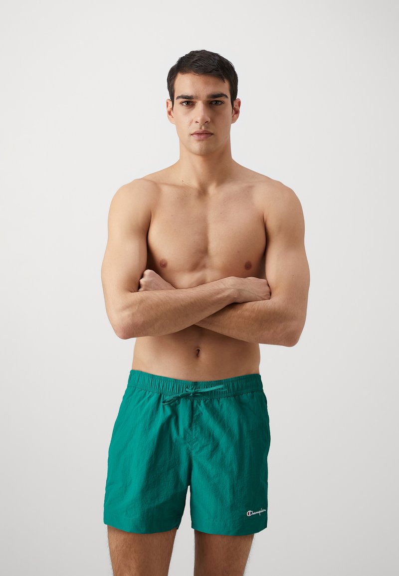 Champion - ICONS BEACH - Short de bain - dark green, Agrandir