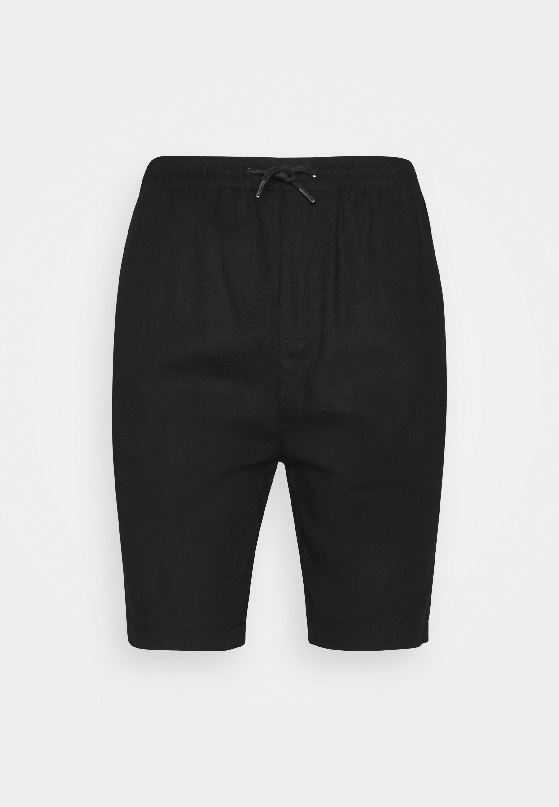plain black shorts