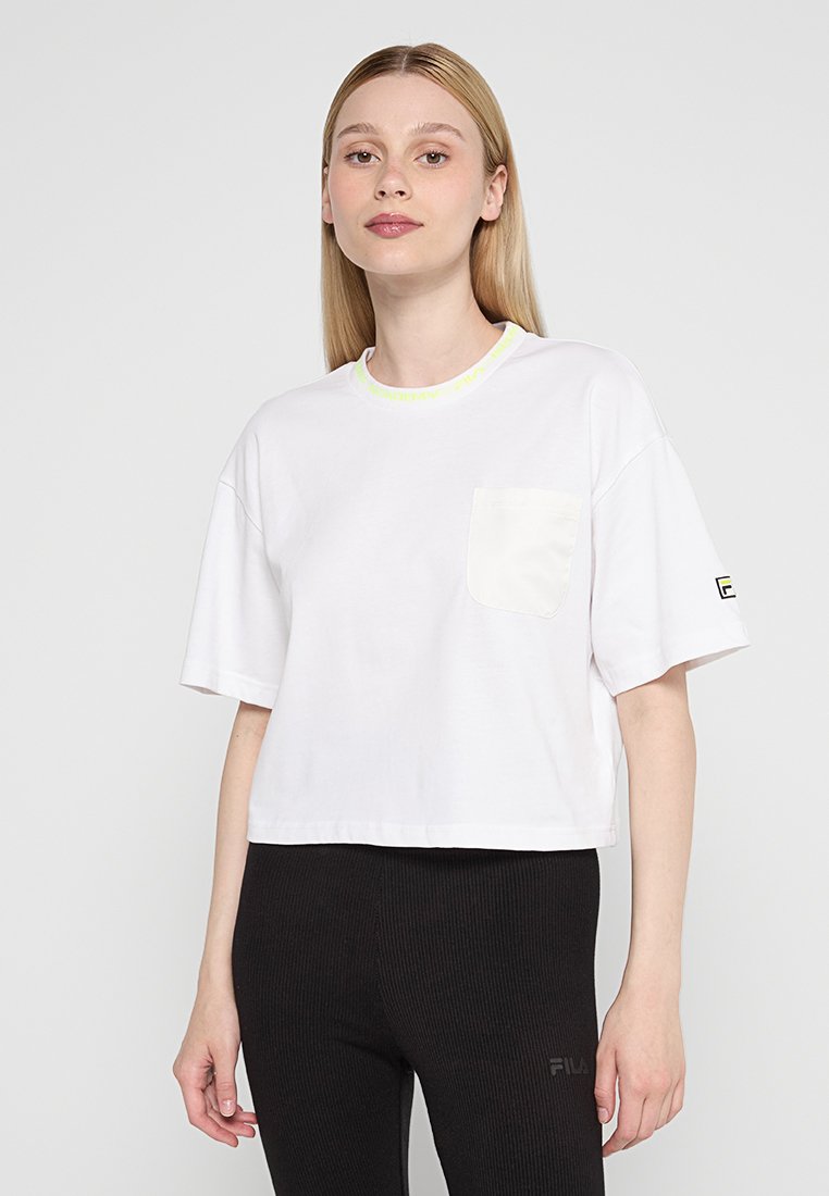 Fila T-shirt basic wit Fila T-shirt basic wit