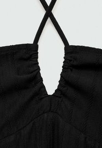Mango Kids Maxi šaty - black