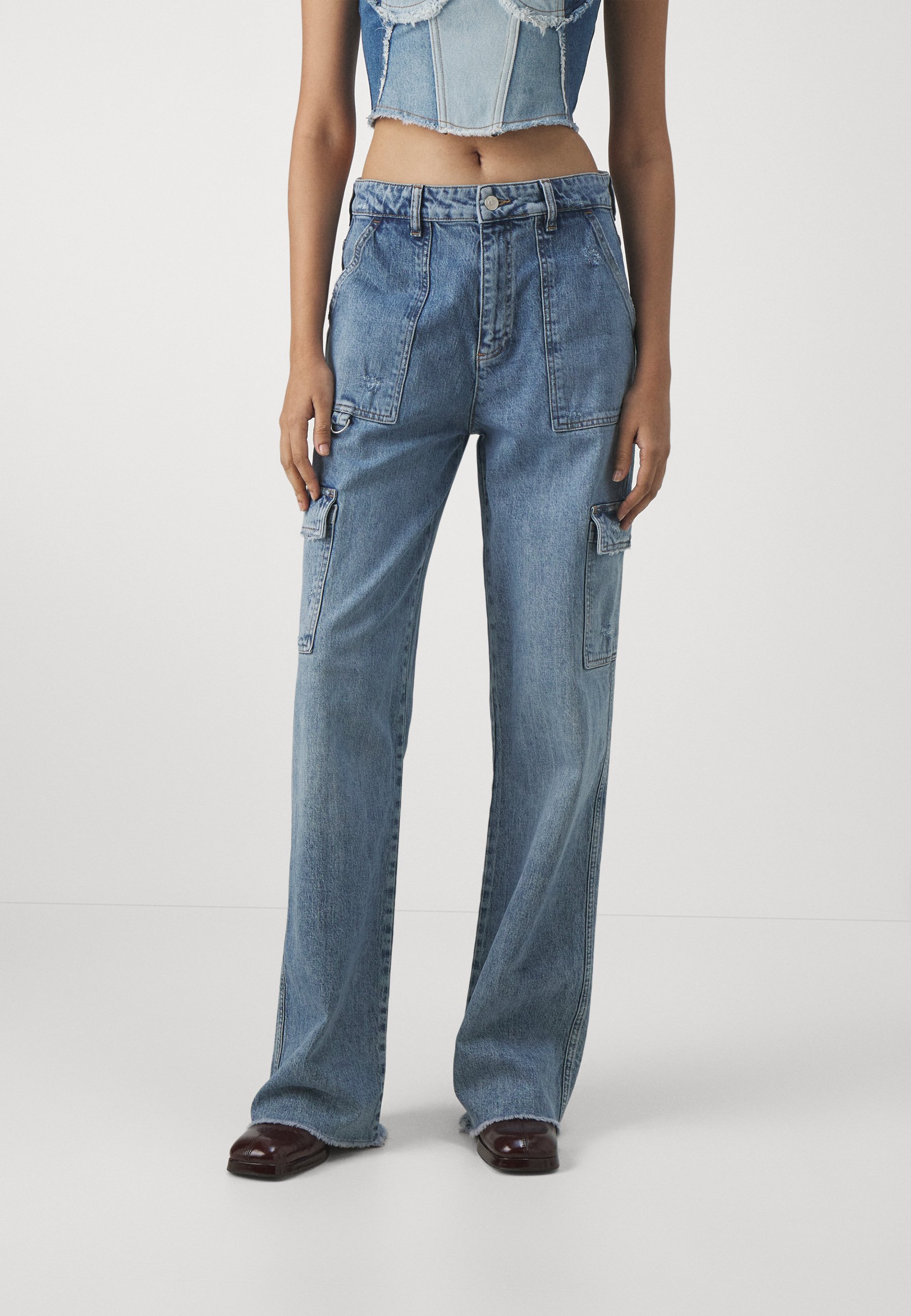 CHIARA FERRAGNI PANTALONI Jeans Relaxed Fit indigo/blau