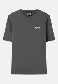 TRAIN LOGO SERIES TEE EXTENDED LOGO - T-shirt med print - asphalt