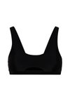 LSCN BY LASCANA CUT - Bikini top - black