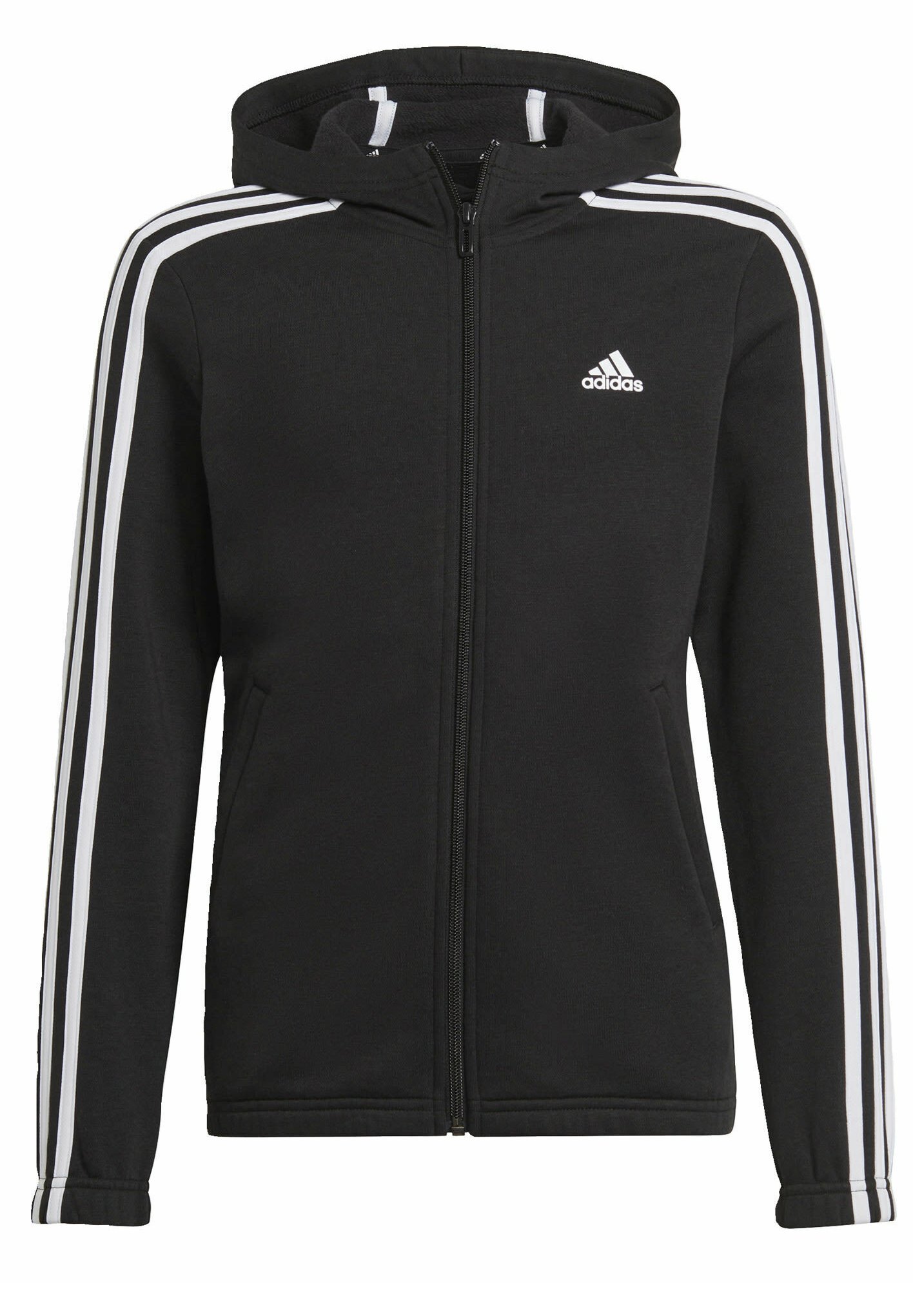 adidas Performance Sweatjacke - black/schwarz - Zalando.de