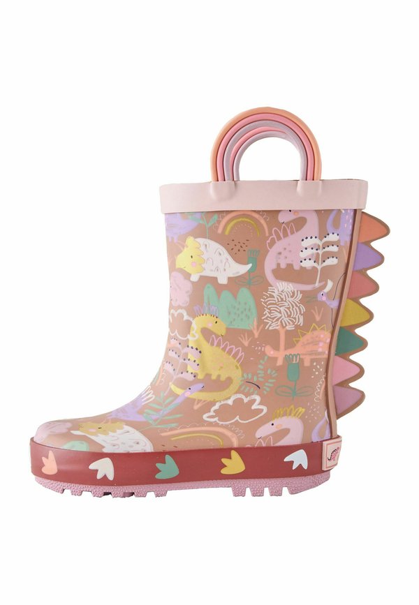 HANDLE REGULAR FIT - Gummistiefel - neutral dino