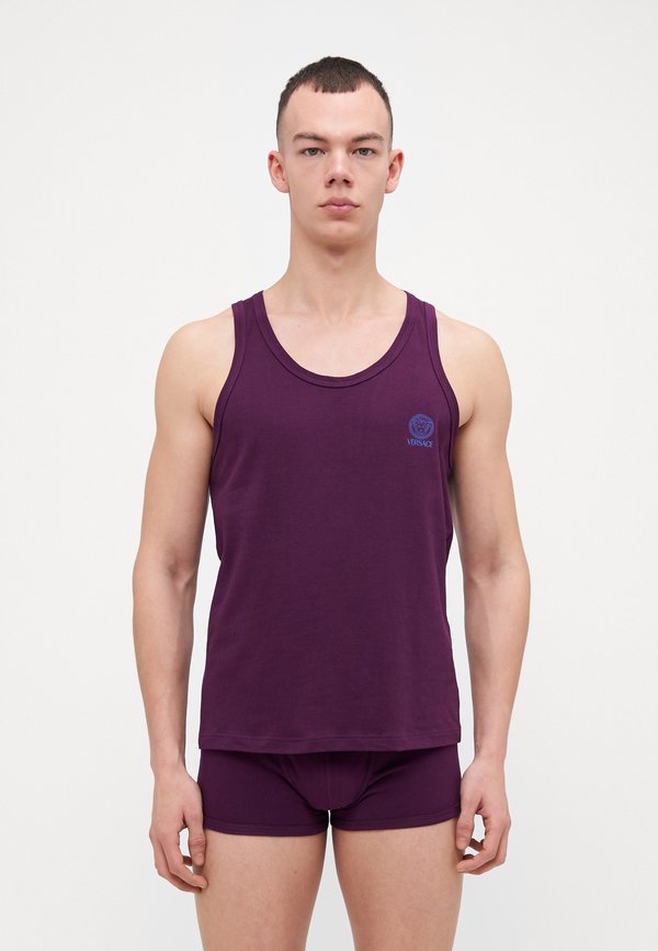 TANK TOPEKA NEW LOGO - Undershirt - dark aubergine