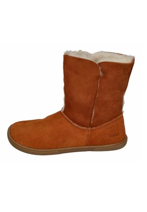 BAREFOOT FINA - Winter boots - cognac