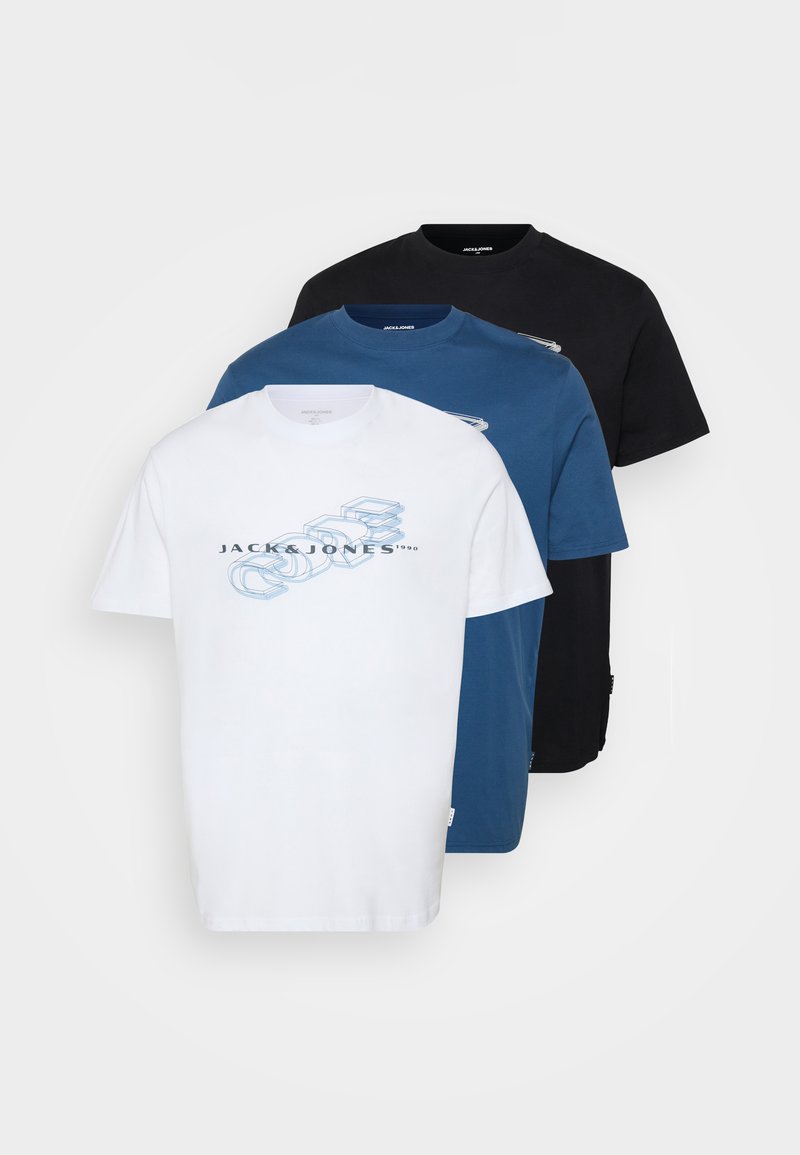 jack & jones T-shirt print zwart