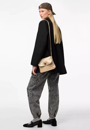 Pieces, Sac bandoulière - gold-coloured snow