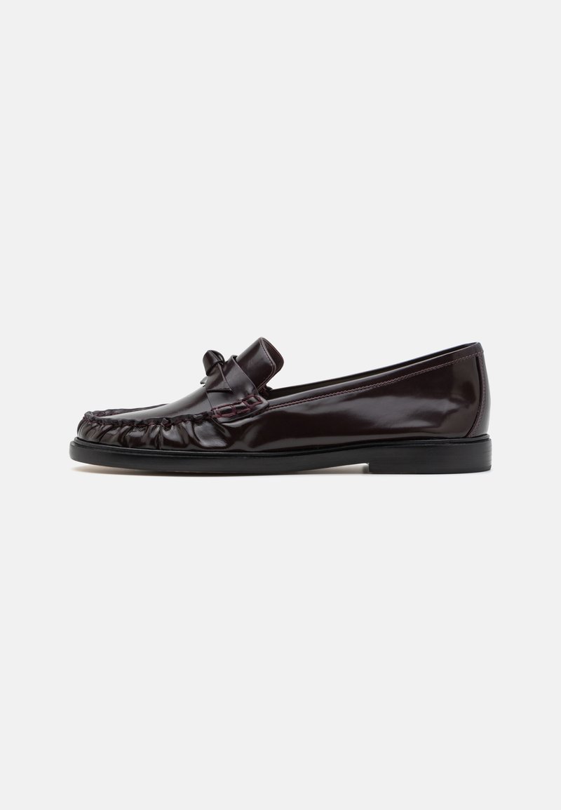 Alexandre Birman CLARITA LASER LOAFER - Scarpe senza lacci - dark plum