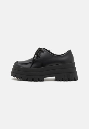 Even&Odd Sapatos de atacadores - black