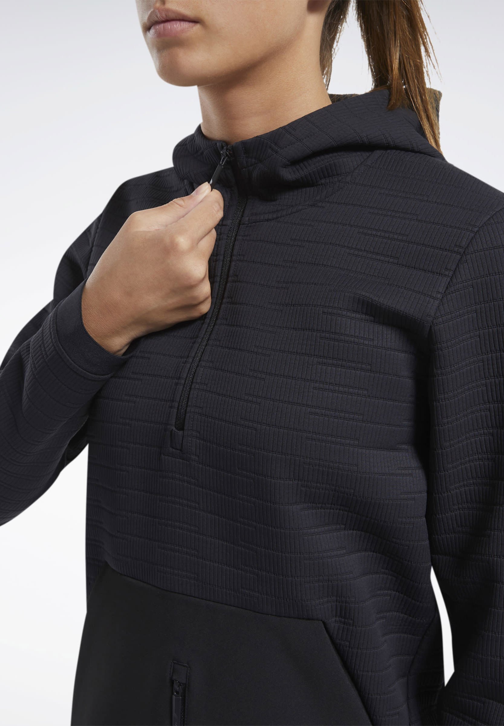 Reebok THERMOWARM DELTAPEAK CONTROL - Sweatjacke - black/schwarz -  Zalando.de