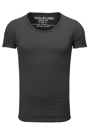 Key Largo, T BREAD NEW - T-Shirt basic - anthra