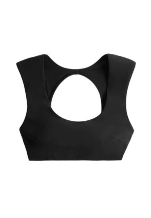 Marks & Spencer, OPEN BACK DETAIL BIKINI TOP. - Bikinitop - black