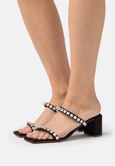 BY FAR TANYA - Μιουλ με τακούνι - black