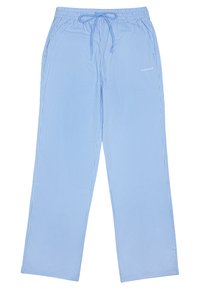 RATON WIDE PANTS UNISEX - Tygbyxor - spring blue/white
