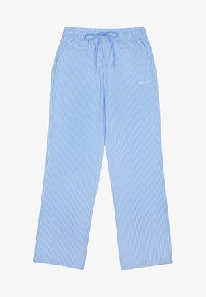 Pegador, RATON WIDE PANTS UNISEX - Stoffhose - spring blue/white