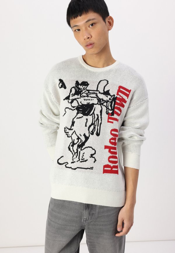 ONSGUNNER CREW - Jumper - cloud dancer4