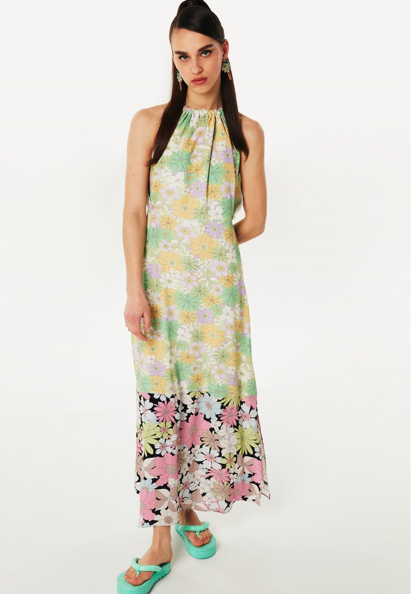 Damen Freizeitkleider | Twist FLORAL PATTERN Maxikleid yellow/gelb - AE30379 Damen Freizeitkleider | Twist FLORAL PATTERN Maxikleid yellow/gelb - AE30379