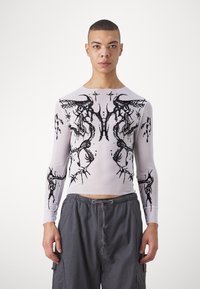 Jaded London LAZYWILLY WINGS - Top dugih rukava - white