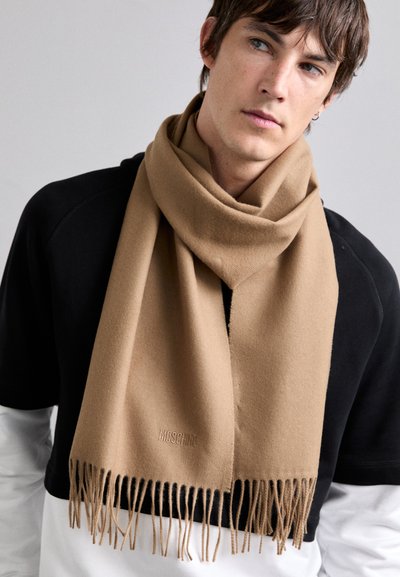 MOSCHINO WINTER SCARF UNISEX - Šal - beige