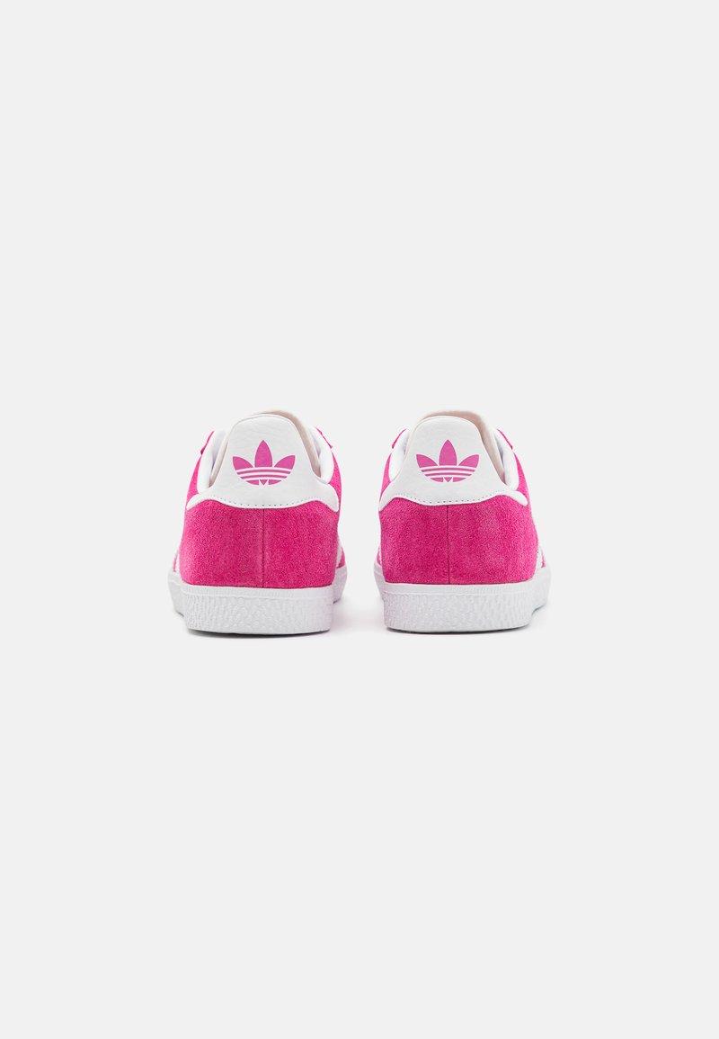 adidas gazelle silver green womens ADIDAS ORIGINALS Women's Gazelle Bold Fuchsia and Red Sneakers  Pavidas