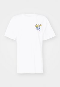BEAT RANGE UNISEX - T-shirt estampada - white
