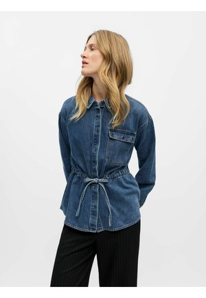 Džinsa auduma jaka - medium blue denim