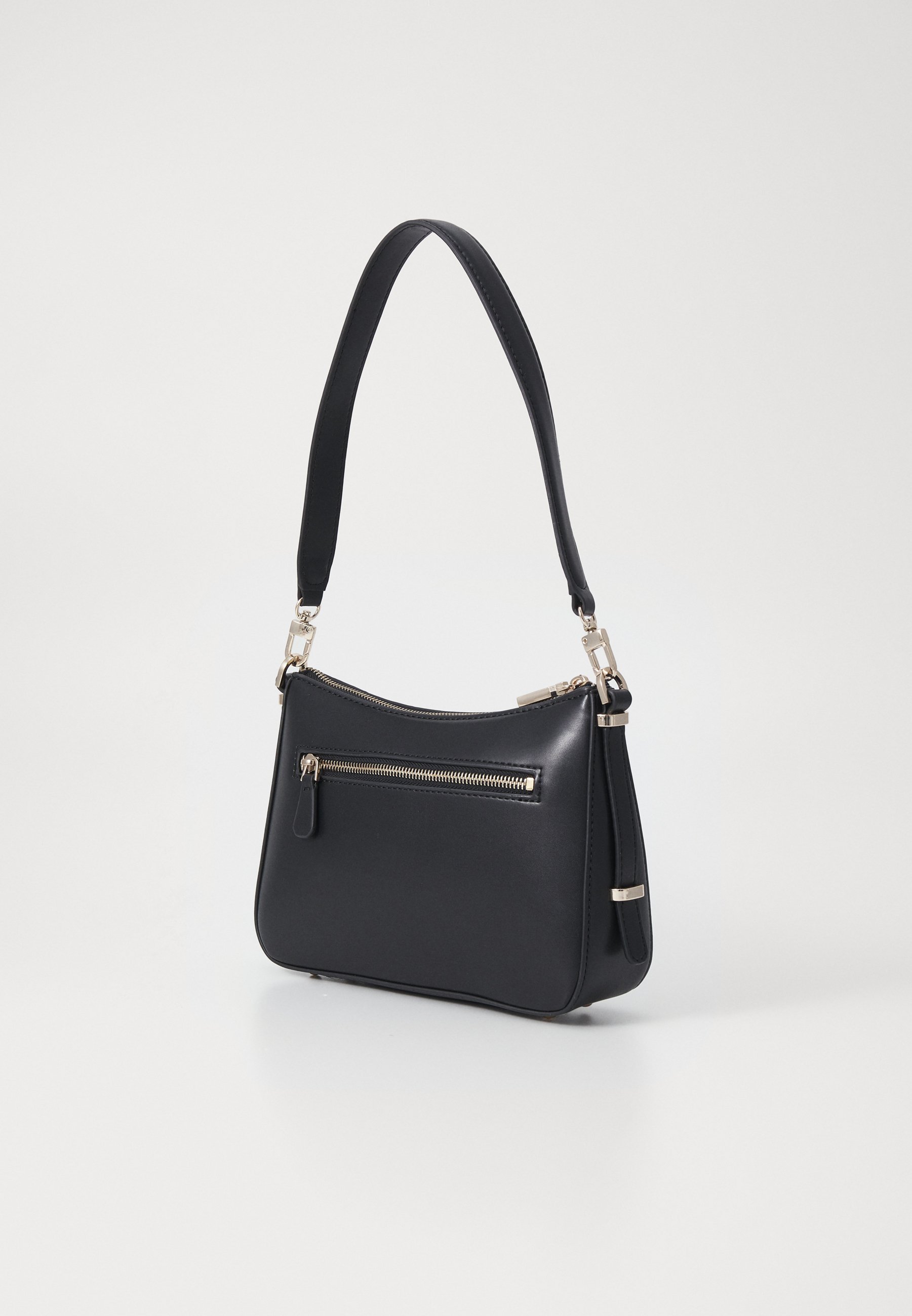 Guess DARYNA TOP ZIP SHOULDER BAG - Geantă de mână - black/negru